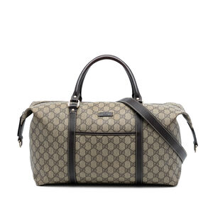 Pre-Loved Gucci GG Supreme Carry On Duffle Bag